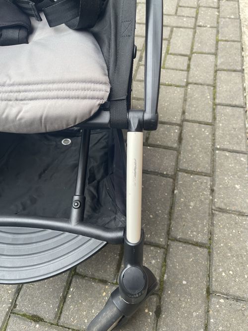 BABYZEN YOYO 2 Single Pushchair, Folding, Basket, 5-Point Harness Grey/Black — image 3