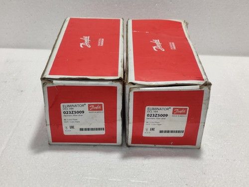 2Qty of Danfoss Eliminator DCL 164 023Z5009 Hermetic Filter Drier