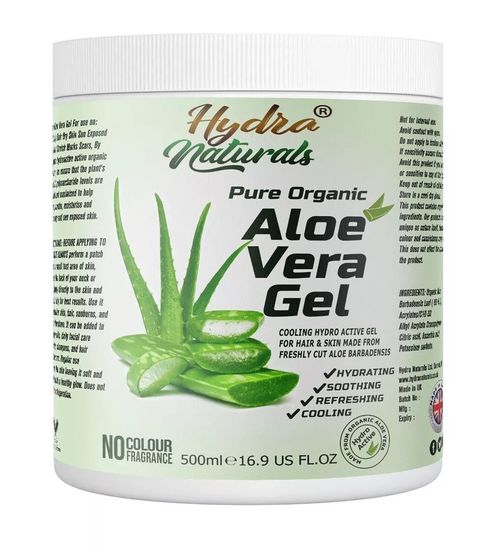 Aloe Vera Gel 100% Pure Natural Organic Multipurpose Soothing Hair & Skin Care  — image 1