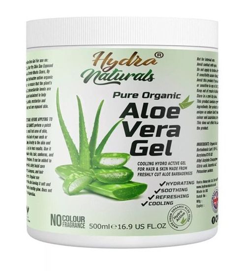 Aloe Vera Gel 100% Pure Natural Organic Multipurpose Soothing Hair & Skin Care 