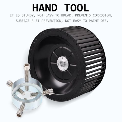 Steel Range Hood Fan Puller Durable Wind Wheel Removal Hand Tool Silver Metal — image 10
