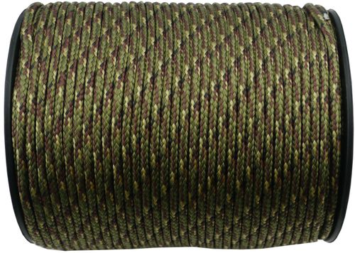 Army Military 100m Paracord Reel 3mm Basha Tent Bivi Camping Guy Rope Para Cord — image 2