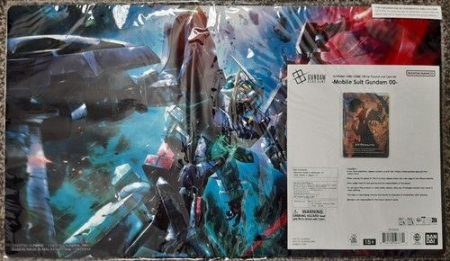 GUNDAM CARD GAME Official Playmat & Card Set - Mobile Suit Gundam 00 | ENG