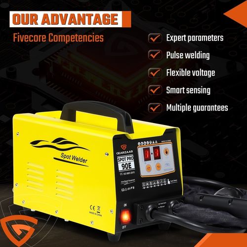 3KW 3800A Spot Welder GEARZAAR Machine Car Body 220V Spotter New Adjustable — image 11