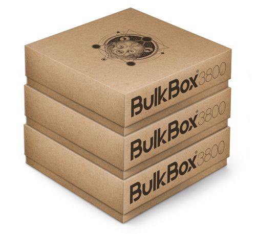 TCG bulk storage box for ANY trading card game ECO BulkBox Set of 3 x 3800 cards — image 1