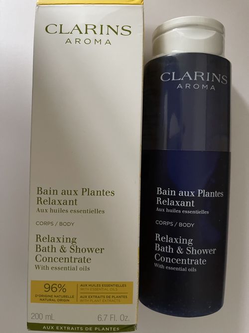 Clarins Relaxing Bath & Shower Concentrate Aroma 200ml Sealed New Boxed  — image 2