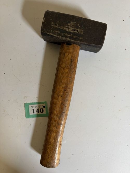 Vintage Lump Hammer - Good solid vintage tool - Made in England — image 2