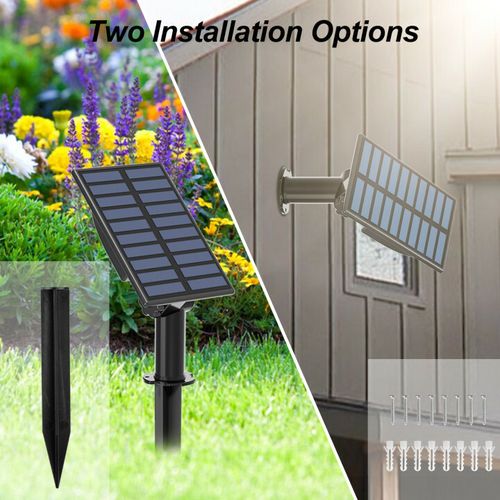 RGB Solar LED Submersible Spot Lights Lamp Garden IP68 Pool Pond Underwater UK — image 8