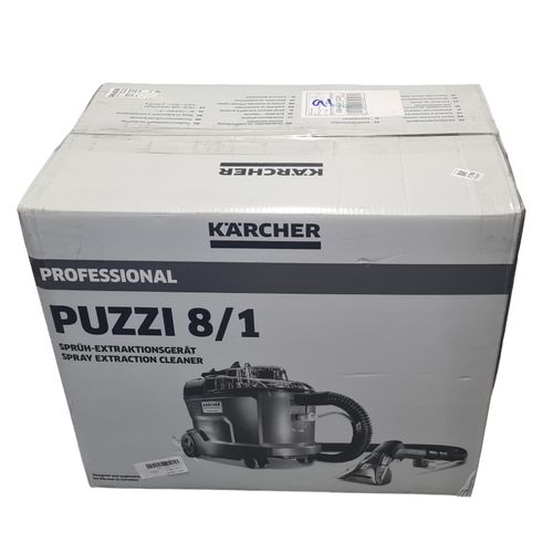 Karcher Puzzi 8/1 Professional Carpet Upholstery Cleaner - Boxed Clean Tested — image 2