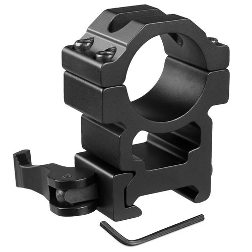 Quick Release 25mm Ring Tactical Scope Mount Adapter 20mm Picatinny Rail — image 6