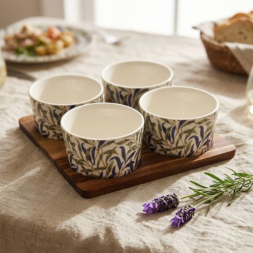 William Morris Willow Bough Set of 4 Snack Bowls & Tray Gift Boxed — image 2