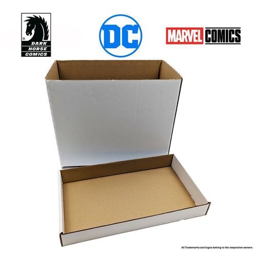 Comic Book Cardboard Storage Box! Holds approx 150-175 Comics — image 8