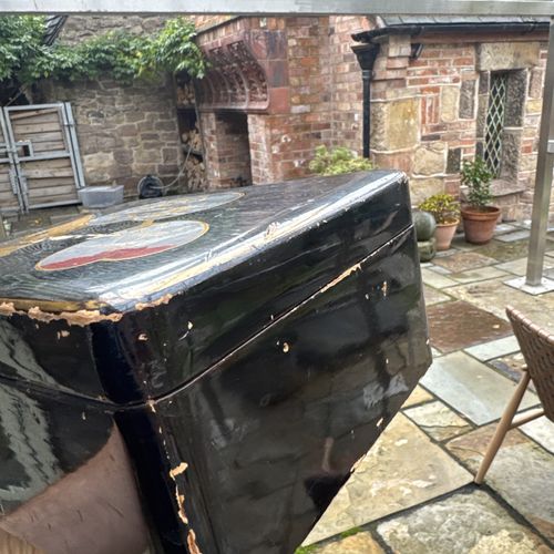Vintage Japanese Storage Box Jewellery Box Black And Gold Detail Retro 80s — image 13