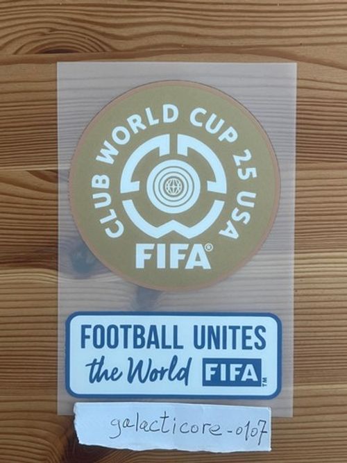 2025 USA Club World Cup 25 Patch Badge Real Madrid Paris St Germain Barcelona