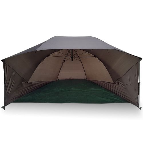 NGT 60" Shelter Brolly Umbrella System Carp Fishing Shelter With Groundsheet Peg — image 6