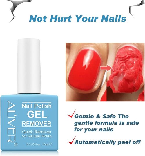 Gel Nail Polish Remover – 2 Pack, Fast Peel-Off for Gel, Acrylic & UV Nails — image 6