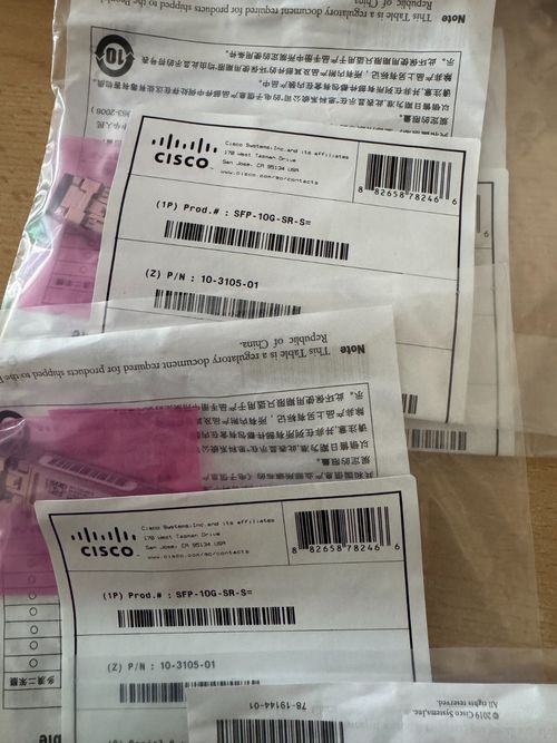 Cisco SFP-10G-SR-S SFP Transceiver Module — image 2
