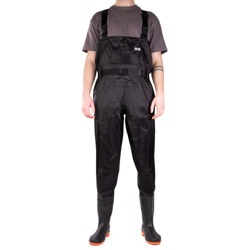 Savage Island Waterproof Nylon Chest Waders with Boots Camping Fishing Hunting — image 1
