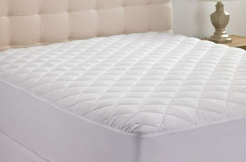 Extra Deep Quilted WATERPROOF Mattress Protector Anti-allergic Fitted bed Cover — image 3