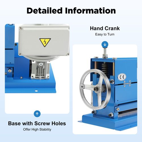 Electric Wire Stripping Machine Cable Stripper 1.5mm-38mm Copper Recycle Tool — image 5