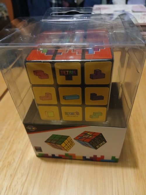 Rubik's x Tetris 3x3x3 Cube/Twist Puzzle Strategy Game Multi-colour Plastic — image 2