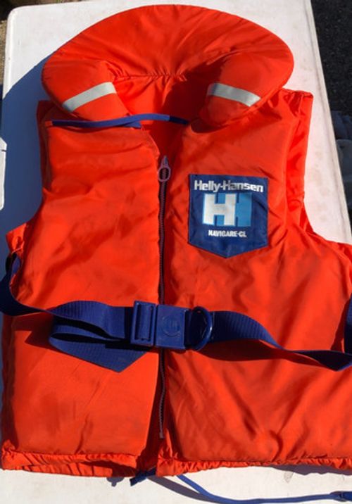 Helly Hansen 80N BUOYANCY AID Mens Life Jacket 10-12.5 Stone 80KG Navigare D982