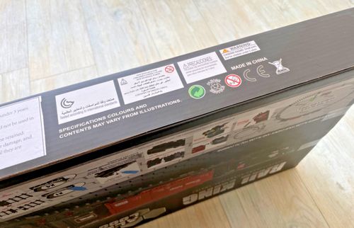 XL Metal loco Steam Railway Train Set. Real steam w sounds . Classic, vintage — image 11