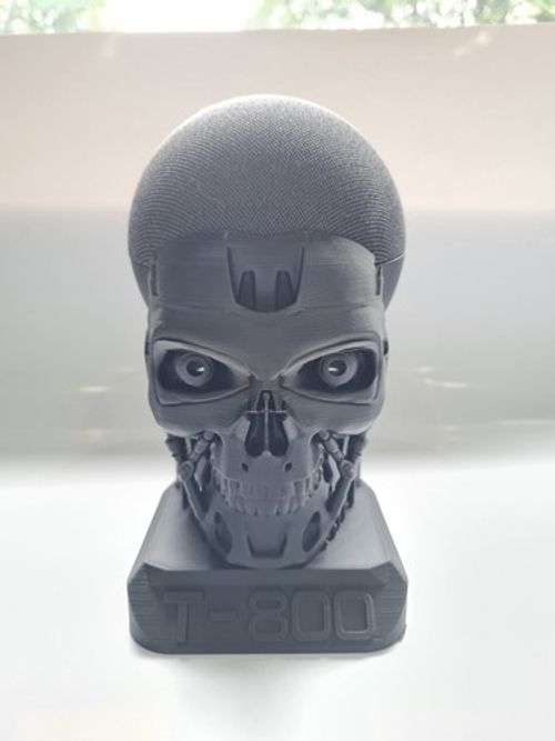 Holder for Amazon Echo Dot 4th and 5th gen / Alexa - Stand Terminator Theme