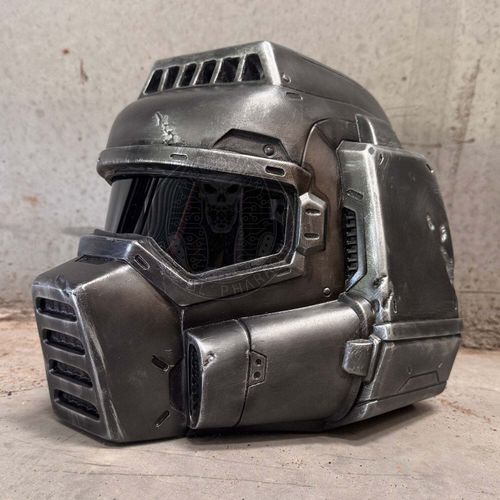Doom Slayer OG Cosplay Helmet Full Size 1:1 Gaming Man Cave Retro Sci Fi Eternal — image 1