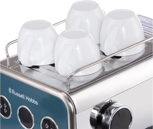 Russell Hobbs Distinctions Ocean Blue Espresso Coffee Machine — image 5