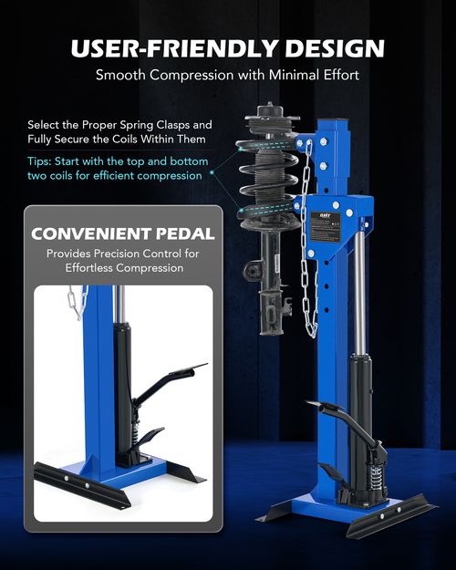 OMT Strut Spring Compressor 4.5 T Hydraulic Jack Coil Spring Compressor Tool — image 6
