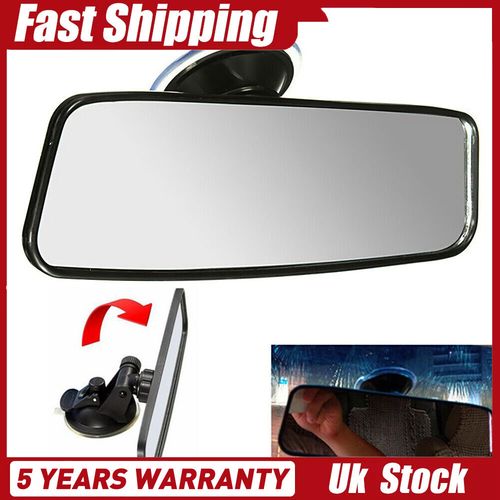 Universal Rear View Car Interior Suction Cup Rearview Mirror For Driving Test — image 14