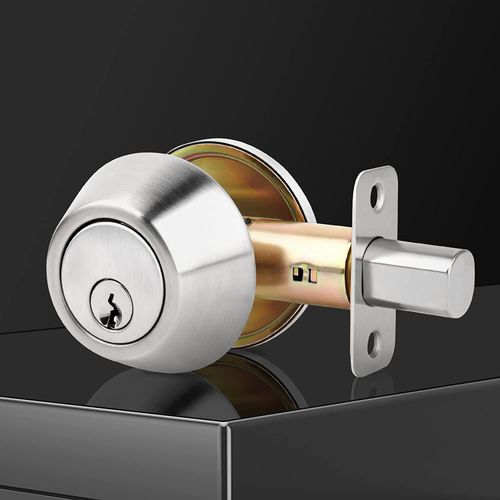 Round Single Cylinder Deadbolt Security Door Lock With Key Safe Lock Door Knobs — image 10