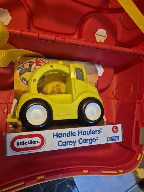 2 Bundle Little Tikes Carry Case Bus Vehicle with Handle Haulers Carey Cargo Toy — image 10