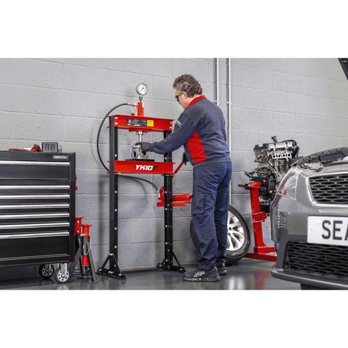 Sealey Hydraulic Press 10tonne Floor Type Heavy Duty Workshop Floor Press YK10F — image 5