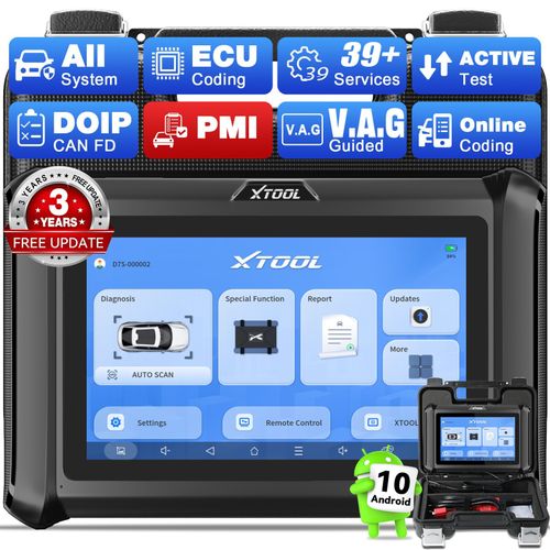 XTOOL D7S All System Diagnostic Tool OBD2 Scanner Bidirectional Scan ECU Coding — image 3