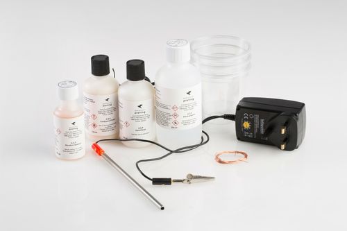 White Gold Platinum Ring Plating Kit - Rhodium Ring Plating Kit Alternative — image 1