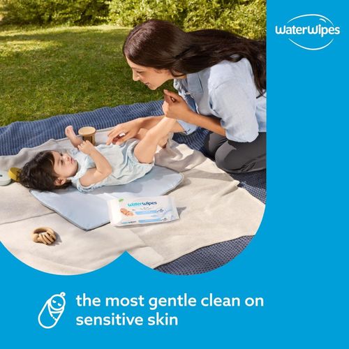 WaterWipes Plastic-Free Original Baby Wipes, 1080 Count 18 packs, 99.9% Water — image 5