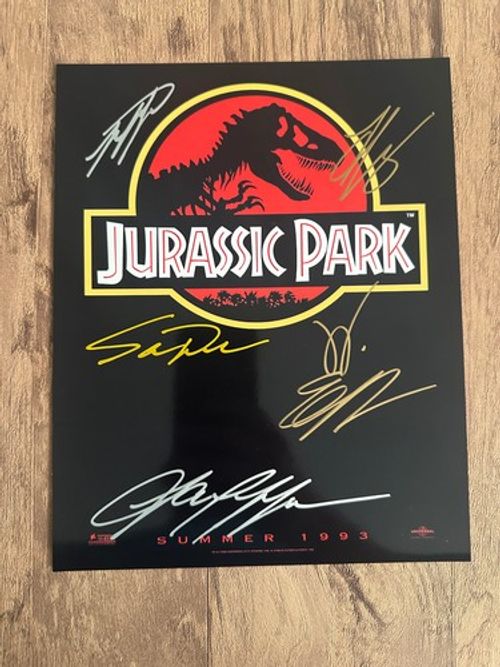 Jurassic Park  – Signed 8×10 Movie Photo