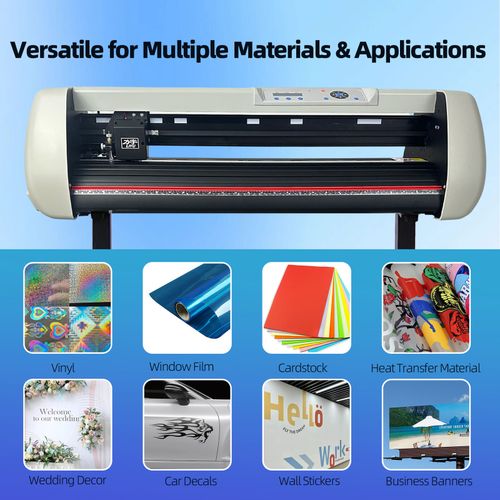 Vinyl Cutter Machine Upgraded 28 Inch Paper Feed Cutting Plotter Vinyl Printer — image 8