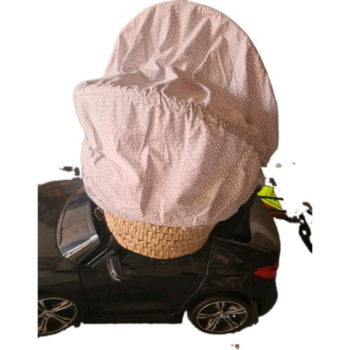 Mamas & Papas Classic Wicker Moses Basket with Hood & Folding Stand — image 2