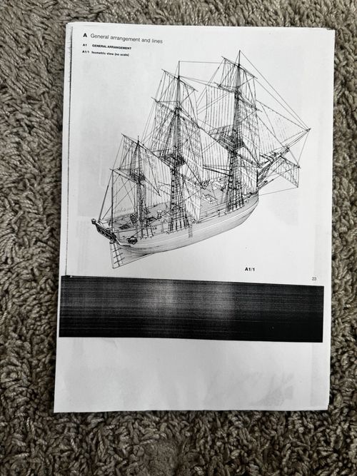 Airfix Classic Ships HMS Bounty 1787 Model Kit 1/87 Scale — image 5