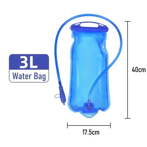 Water Bladder 1L 2L 3L BPA Free Hydration Pack Reservoir Running UK