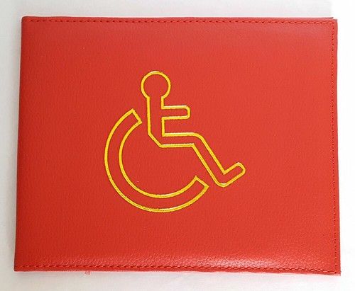 Disabled Blue Badge Holder Hologram Safe Parking Permit Display Cover Wallet