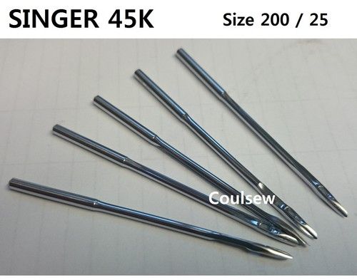 Singer 45K 132k6 133k8 Strong Leather Needles 328 LR (5 Pack) 140, 180 or 200