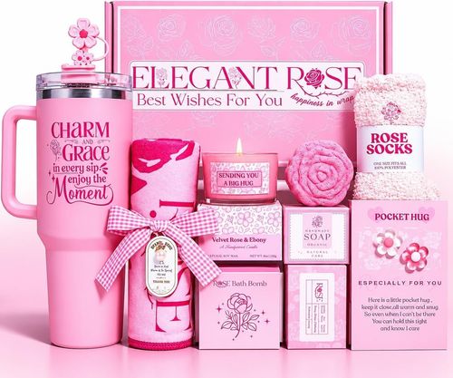Birthday Pamper Gift Set for Women Spa Bath Hamper Ladies Self Care Box for Her — image 1