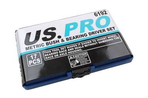 US PRO 17 Piece Metric Bush & Bearing Driver Set 6192 — image 4
