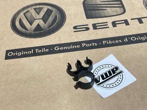 VW Golf MK3 VR6 Corrado Vento Coolant Hose Clip Swivel Bracket Genuine New OEM — image 2