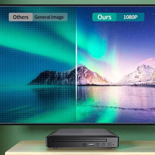 Multi Function DVD Player TV All Region Free Mini DVD Play USB & Remotes Control — image 10