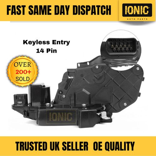 Rear Right Door Lock Mechanism For Range Rover Evoque Jaguar XF Keyless Entry